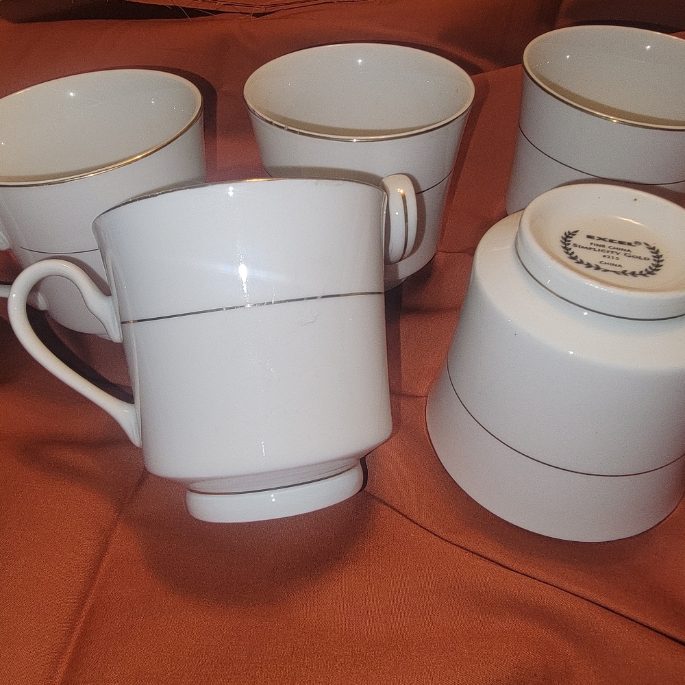 Excel fine china simplicity gold # 215
